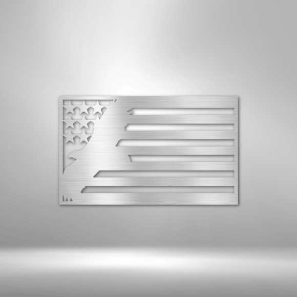 USA Eagle Steel Sign Laser Cut Powder Coated Home & Office Metal Wall Decor Mult